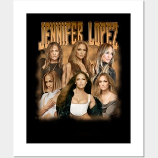 RETRO VINTAGE JENNIFER LOPEZ BOOTLEG STYLE Posters and Art